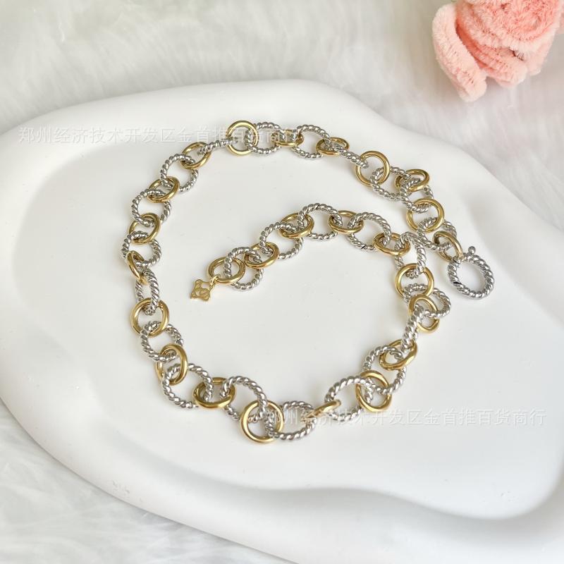 David yurman round chain necklaces