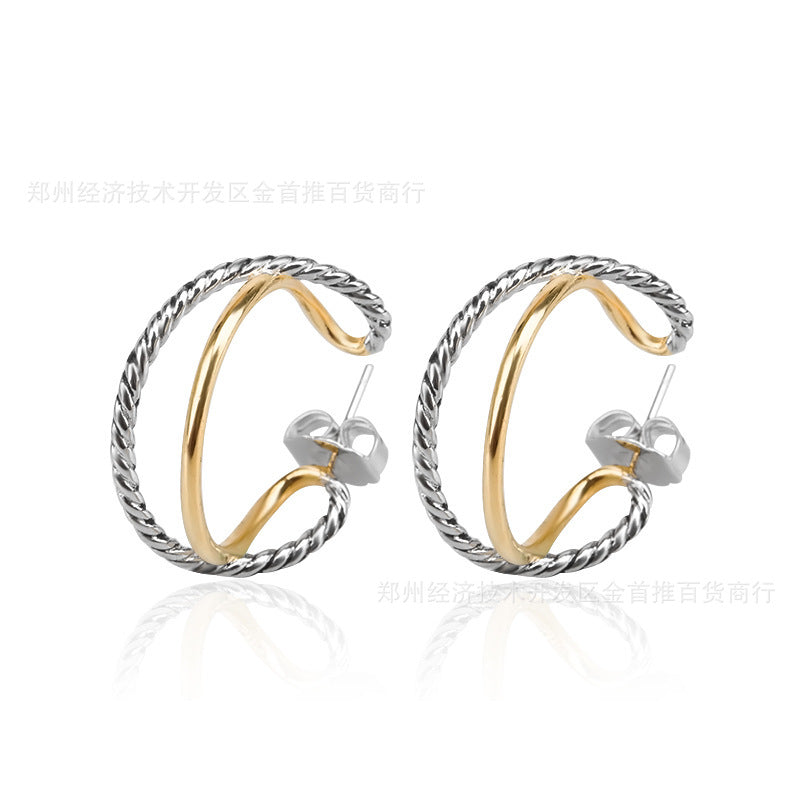 David yurman hoop earrings