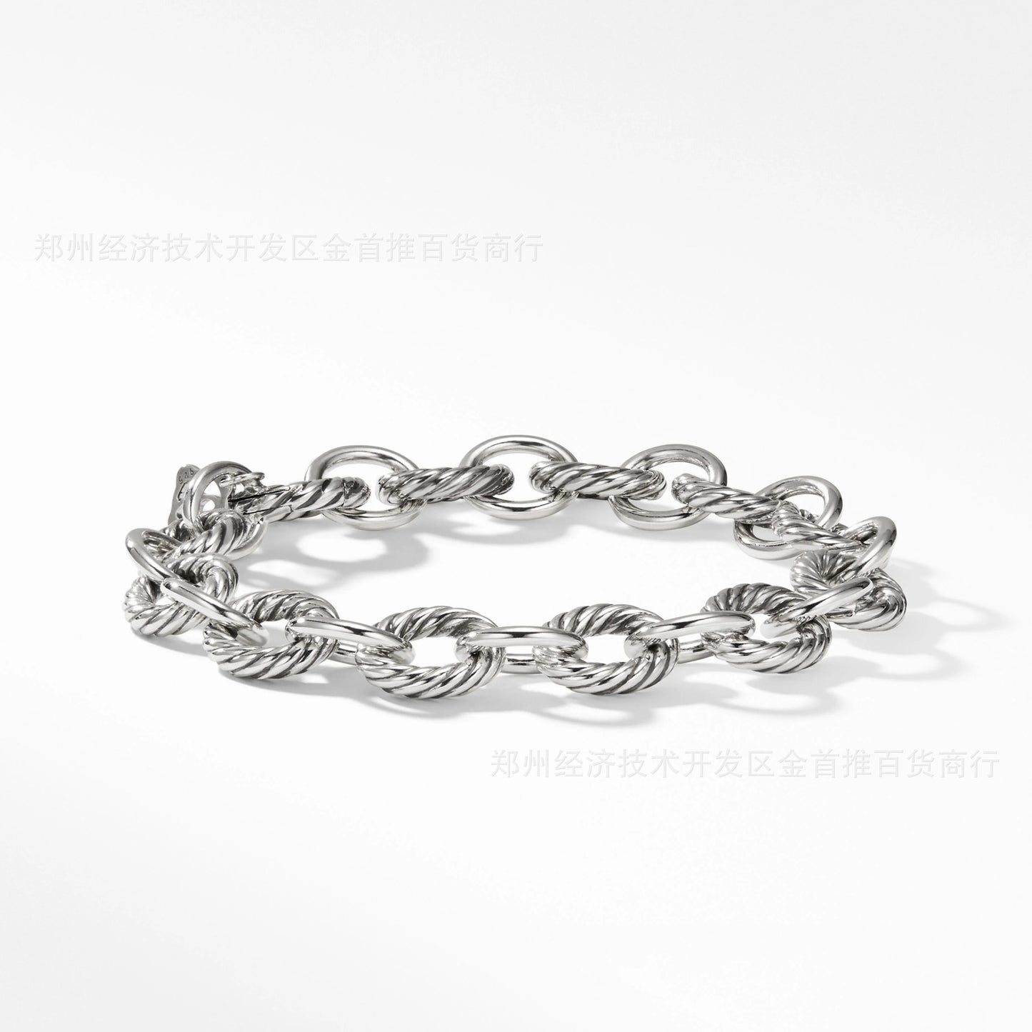D2vid yurman round chain bracelet 19mm