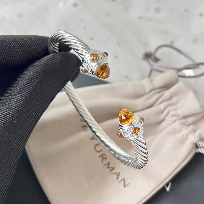 D2vid yurman 5mm bangles with colorful crystal