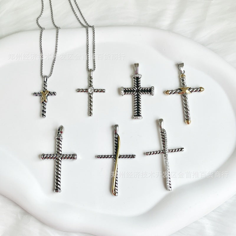 D2vid yurm2n crossing necklaces