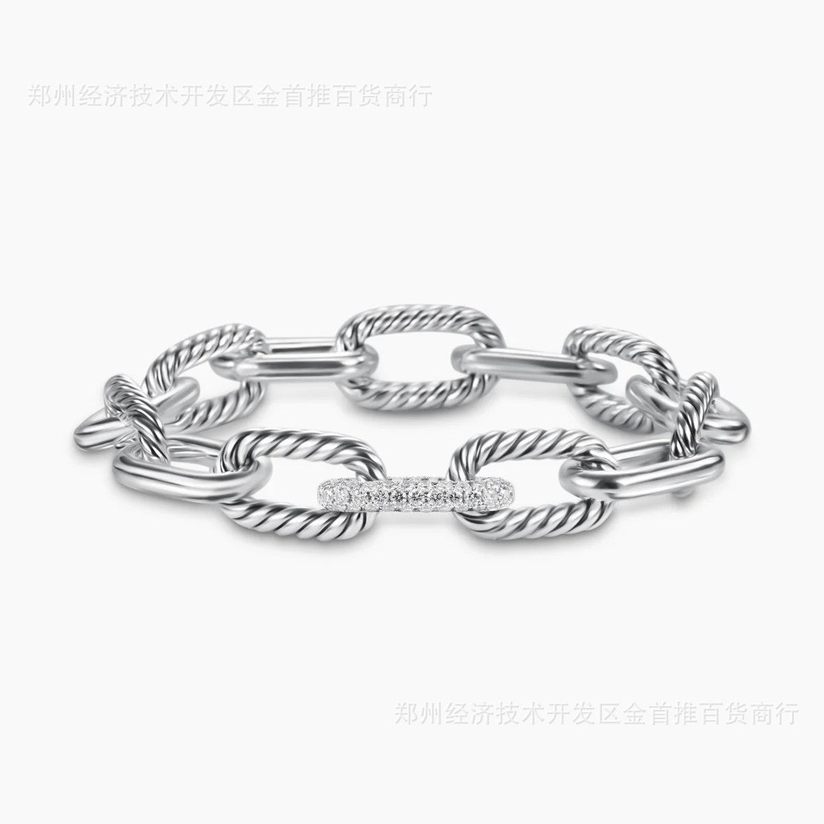 David yurm2n chain bracelet with diamond