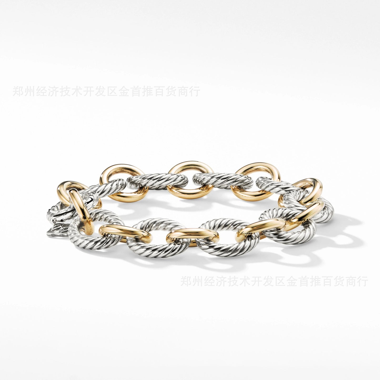 D2vid yurman round chain bracelet 19mm