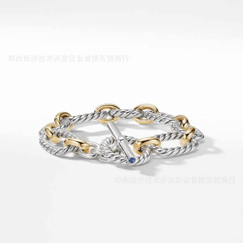 David yurm2n chain bracelet 19cm with OT lock
