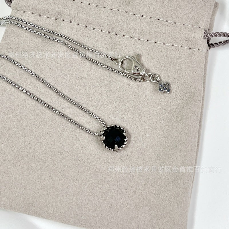 D2vid yurman crystal pendent necklaces