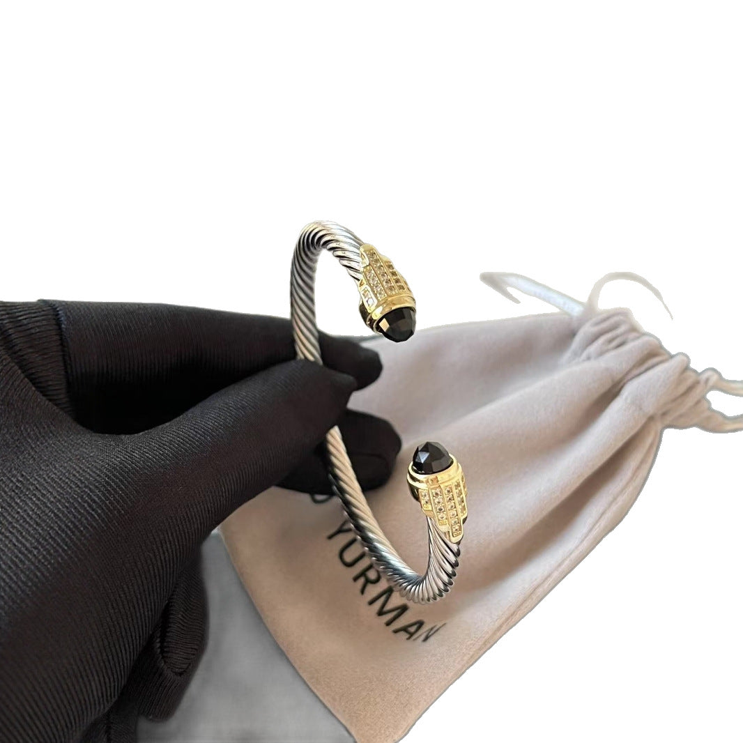 david yurm2n 5mm bangles with crystal