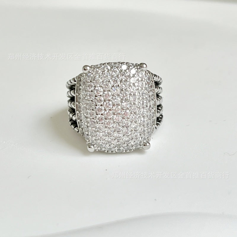David XX yurman crystal rings
