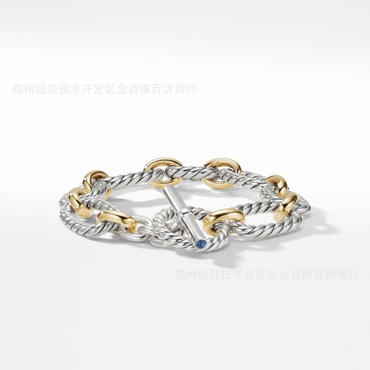 David yurm2n chain bracelet 19cm with OT lock